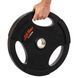 Блины (диски) обрезиненные LIFE FITNESS SC-80154B-25 51мм 25кг черный