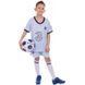 Форма футбольная детская с символикой футбольного клуба CHELSEA гостевая 2021 SP-Planeta CO-2511 8-14 лет голубой