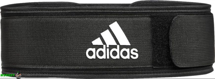 Пояс для тяжелой атлетики Adidas Essential Weightlifting Belt черный Уни XL (94 – 120 см)