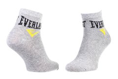 Шкарпетки EVERLAST QUARTER SOCKS 3 PAIR сірий Уні 35-40