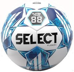 Футбольный мяч Select Fusion v23 бело-синий Уни 5