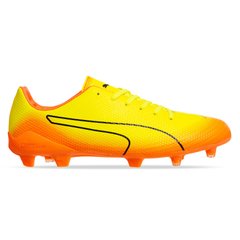 Бутсы футбольная обувь SP-Sport PM 873-1 размер 40-45 (верх-TPU, подошва-RB, лимонный-оранжевый)
