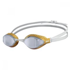 Очки для плавания Arena AIR-SPEED MIRROR серебристый, золотой Уни OSFM