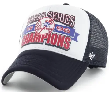 Кепка-тракер 47 Brand DT NEW YORK YANKEES FOAM CHAMP темно-синій, білий Уні OSFA