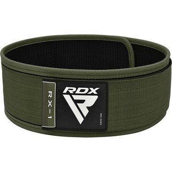 Пояс для тяжелой атлетики RDX RX1 Weight Lifting Belt Army Green L