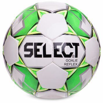 Мяч футбольный ST GOALIE REFLEX TRAINER FB-4802 №5 PU белый-зеленый