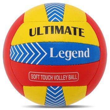 Мяч волейбольный PU LEGEND LG2124 (PU, №5, 3 слоя, сшит вручную)