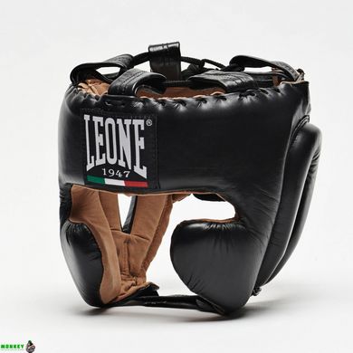 Боксерский шлем Leone Performance Black L