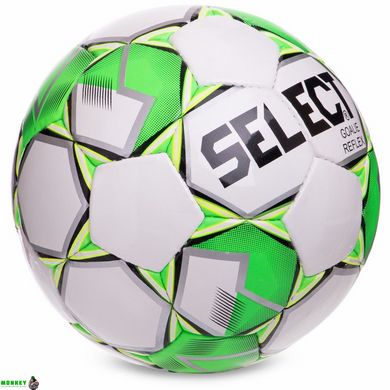 Мяч футбольный ST GOALIE REFLEX TRAINER FB-4802 №5 PU белый-зеленый