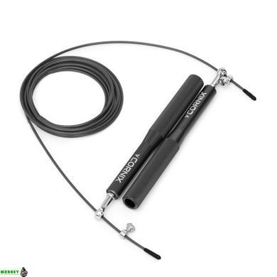 Скакалка швидкісна для кросфіту Cornix Speed Rope XR-0152 Black