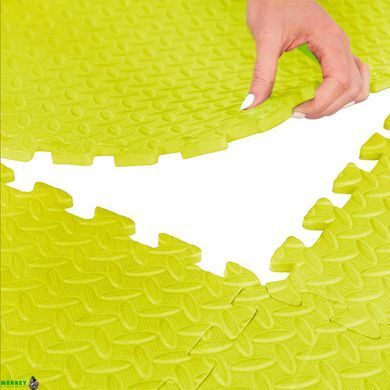 Мат-пазл (ластівчин хвіст) Cornix Mat Puzzle EVA 120 x 120 x 1 cм XR-0236 Yellow