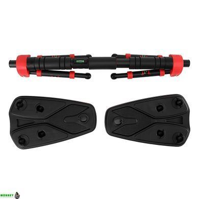 Турнік розсувний Cornix Elite+ 65-90 см XR-0293 Black/Red