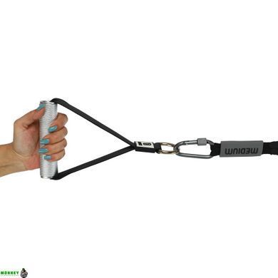 Ручки для еспандера та тренажера ALUMINUM HANDLES EZOUS F-02-E 2шт чорний