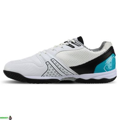 Обувь для футзала мужская MARATON A20601-6 размер 40-45 белый-черный-синий