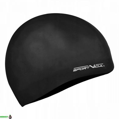 Шапочка для плавання SportVida SV-DN0018 Black