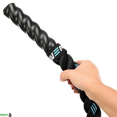 Канат для кроссфитаLiveUp LP8170-12 12м черный