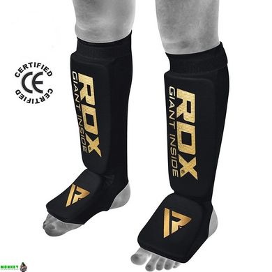 Накладки на ноги, защита голени RDX Soft Black XL