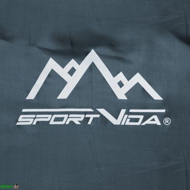 Спальный мешок (спальник) одеяло SportVida SV-CC0063 +2 ...+21&deg;C R Navy Green/Red