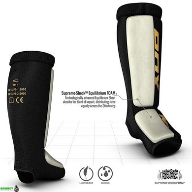 Накладки на ноги, захист гомілки RDX Soft Black XL