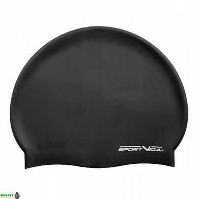Шапочка для плавання SportVida SV-DN0018 Black
