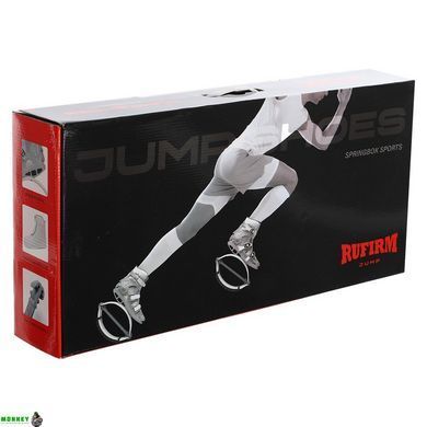 Фитнес джамперы профессиональные Record Rufirm Kangoo Jumps SK-8621 Черный L (37-39) размер 37-45