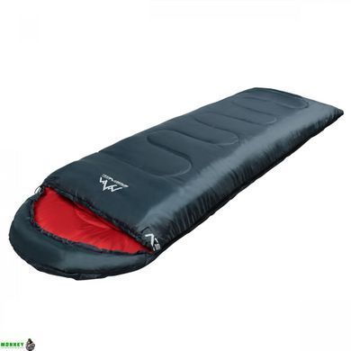 Спальный мешок (спальник) одеяло SportVida SV-CC0063 +2 ...+21&deg;C R Navy Green/Red