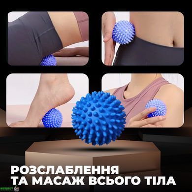 Набір масажних м'ячів PowerPlay PP-4341 Massage Ball (набір 2 шт.)