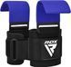 Гаки для тяги на зап'ястя RDX W5 Gym Hook Strap Blue Plus
