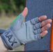 Перчатки для фитнеса MadMax MFG-860 Wild Grey/Green L