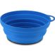 Lifeventure тарелка Silicone Ellipse Bowl blue