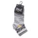 Шкарпетки EVERLAST QUARTER SOCKS 3 PAIR сірий Уні 35-40