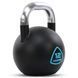 Гиря стальная окрашенная с хромированной ручкой LiveUp LP8042-12 12кг черный