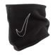 Бафф Nike Y FLEECE NECKWARMER 2.0 BLACK/WHITE OSFM черный, белый Дет OSFM