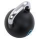 Гиря стальная окрашенная с хромированной ручкой LiveUp LP8042-12 12кг черный