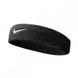 Повязка на голову Nike SWOOSH HEADBAND черный Уни OSFM