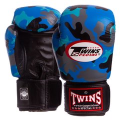 Боксерські рукавиці шкіряні TWINS FBGVL3-ARMY 12-16 унцій кольори в асортименті