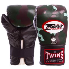 Снарядные перчатки кожаные TWINS FTBGL-1F (р-р M-XL, цвета в ассортименте)