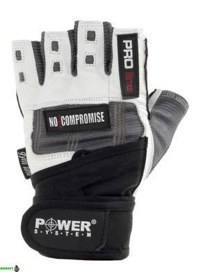 Перчатки для фитнеса и тяжелой атлетики Power System No Compromise PS-2700 Grey/White XS