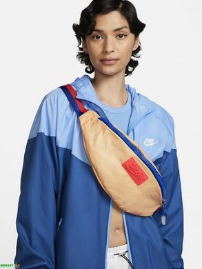 Сумка на пояс Nike NK HERITAGE WAISTPACK - FSTVL розовый, синий Уни 10 x 41 x 15 см