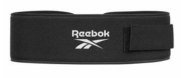 Пояс для тяжелой атлетики Reebok Weightlifting Belt черный Уни XXL(94-120 cm)
