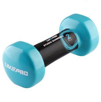 Гантель виниловая 1шт LivePro STUDIO DUMBBELL 2 кг