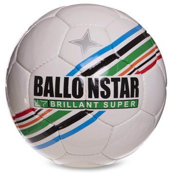 Мяч футбольный BALLONSTAR BRILLANT SUPER FB-5415-2 №5 PU