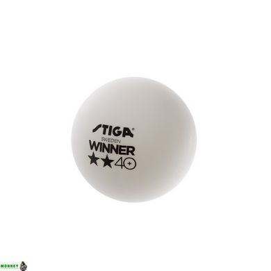 Набор мячей для настольного тенниса STIGA WINNER 2* 40+ SGA-1111 Оранжевый-24 6шт