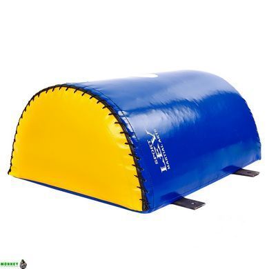 Маківара настінна напівциліндр Тент LEV LV-4286 Синій-жовтий 40x50x22, 5см 1шт