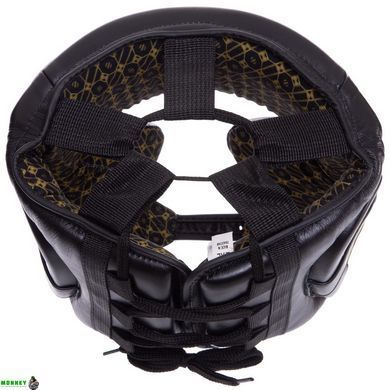 Шолом боксерський в мексиканському стилі шкіряний UFC PRO Prem Lace Up UHK-75057 2XL чорний