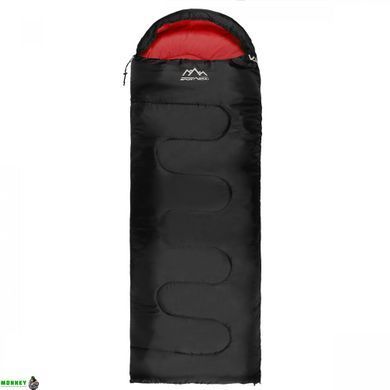Спальный мешок (спальник) одеяло SportVida SV-CC0064 +2 ...+21&deg;C L Black/Red