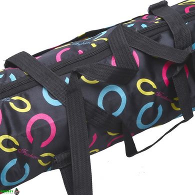 Чехол-сумка для фитнес коврика SP-Planeta Yoga bag fashion FI-6011 черный