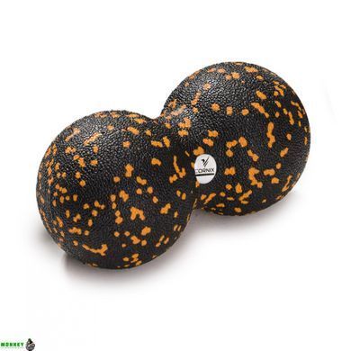 Масажний м'яч подвійний Cornix EPP DuoBall 8 x 16 см XR-0125