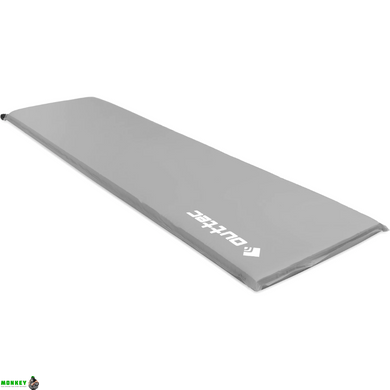 Самонадувний килимок Outtec 180х53х4см гладкий сірий