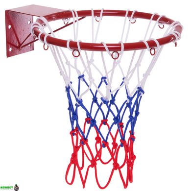 Сітка баскетбольна SP-Sport BT-7550 білий-червоний-синій